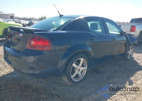 2011 Dodge Avenger Mainstreet from USA, damaged, VIN 1B3BD1FG4BN512245